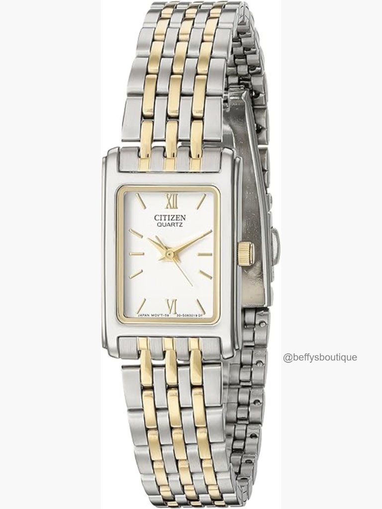Ladies Quartz Watch Stainless Steel Bracelet White Dial